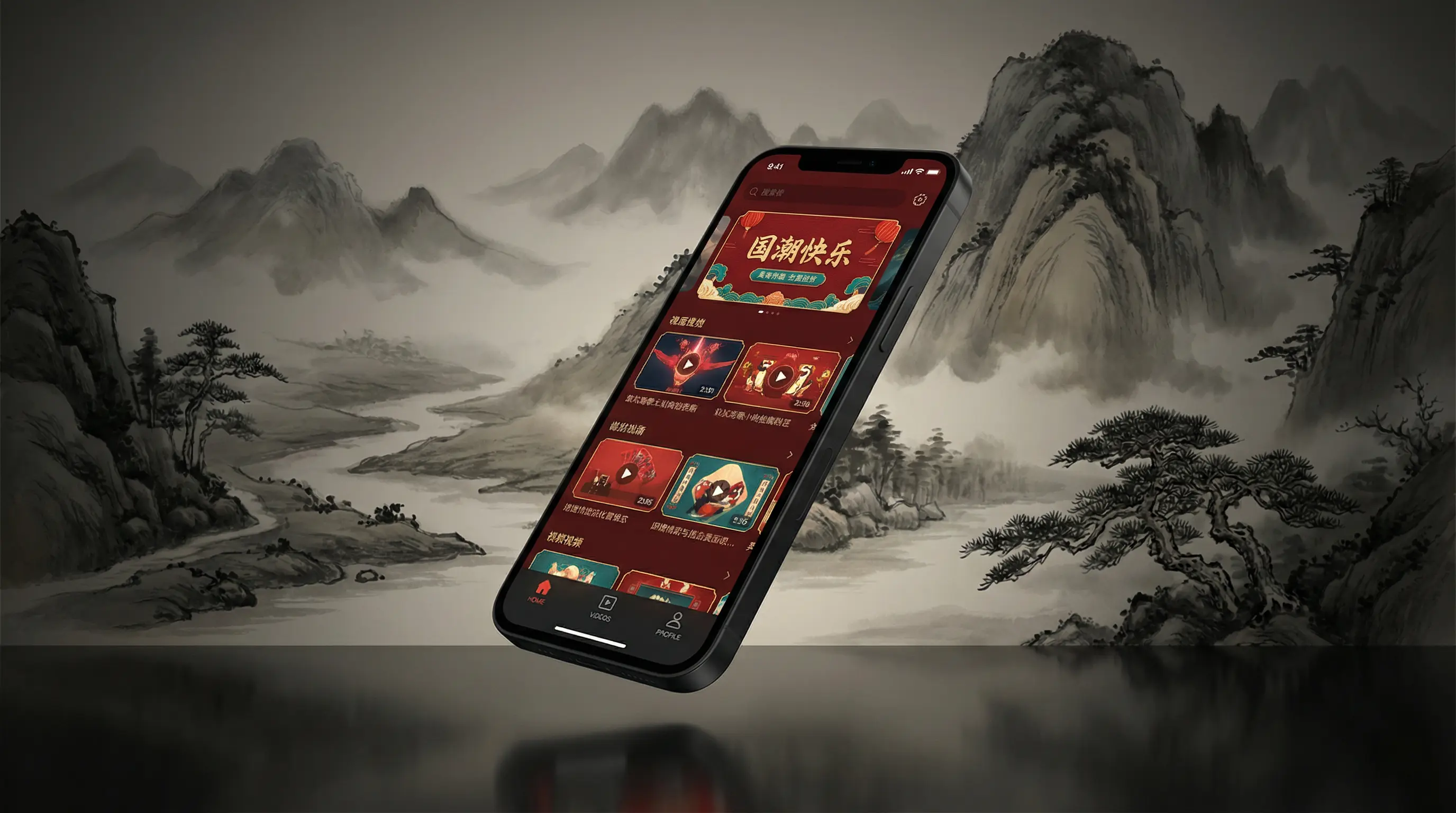 蜡笔小姜 移动端APP界面展示