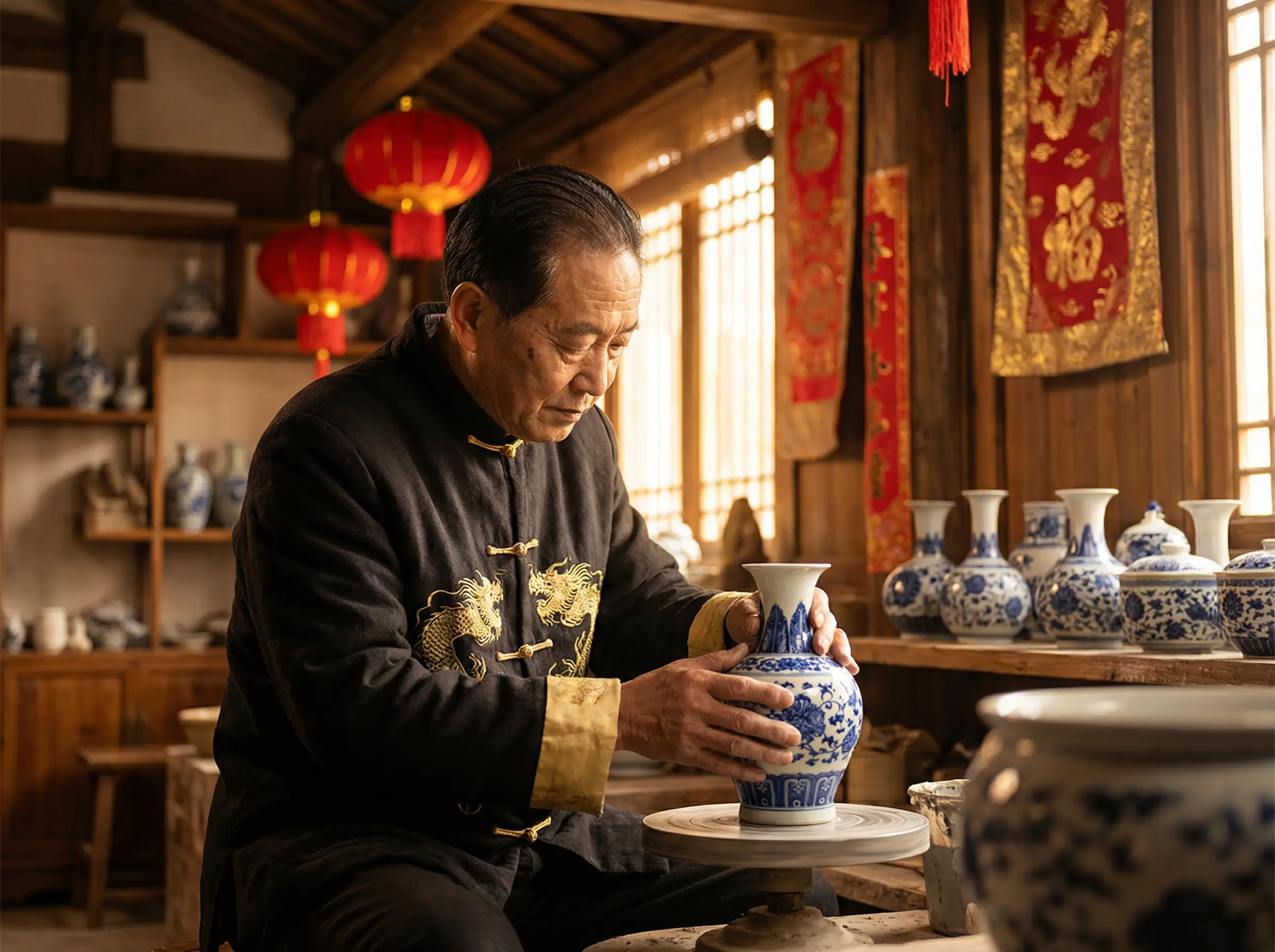 蜡笔小姜 瓷器工艺视频封面
